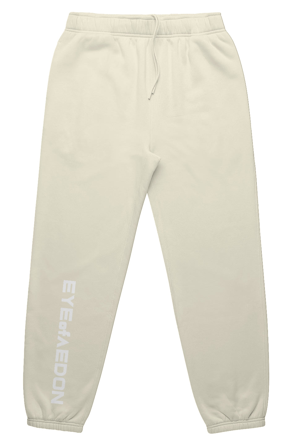 EYEofAEDON VERTIC SWEATPANTS (BUTTER)