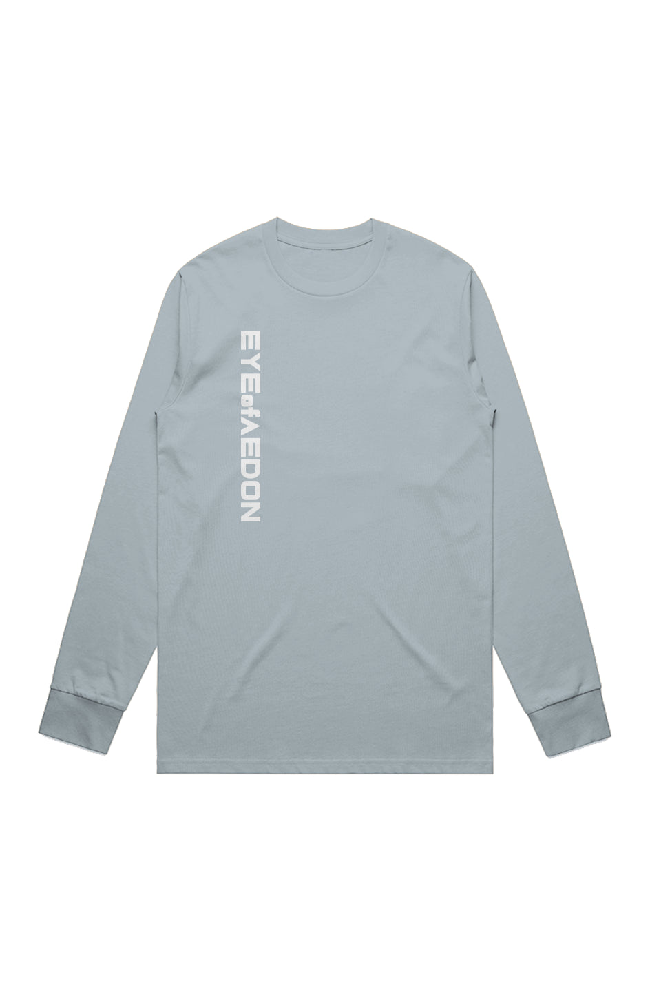 EYEofAEDON VERTIC LONG SLEEVE TEE (POWDER)