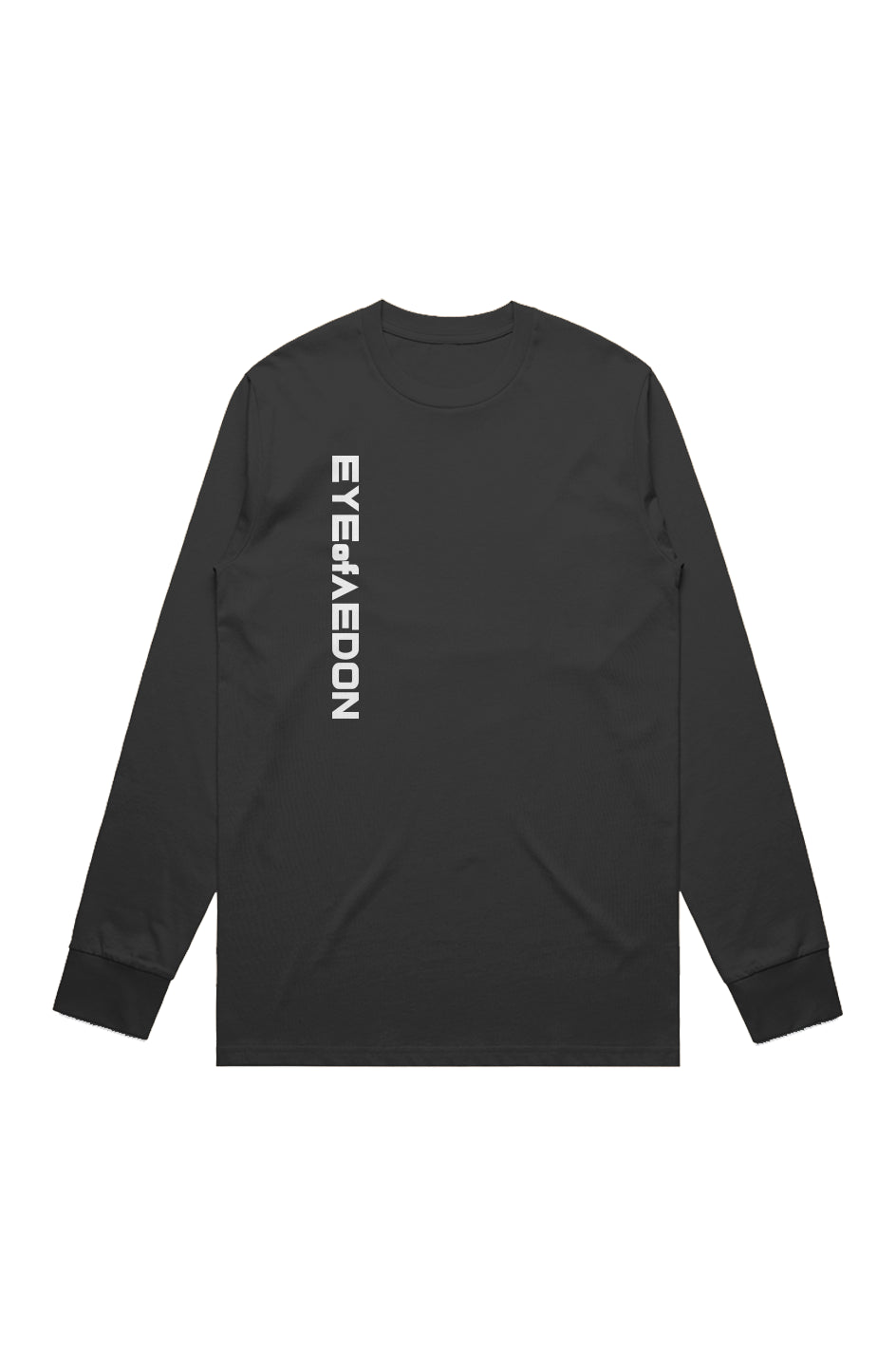 EYEofAEDON VERTIC LONG SLEEVE TEE (BLACK)