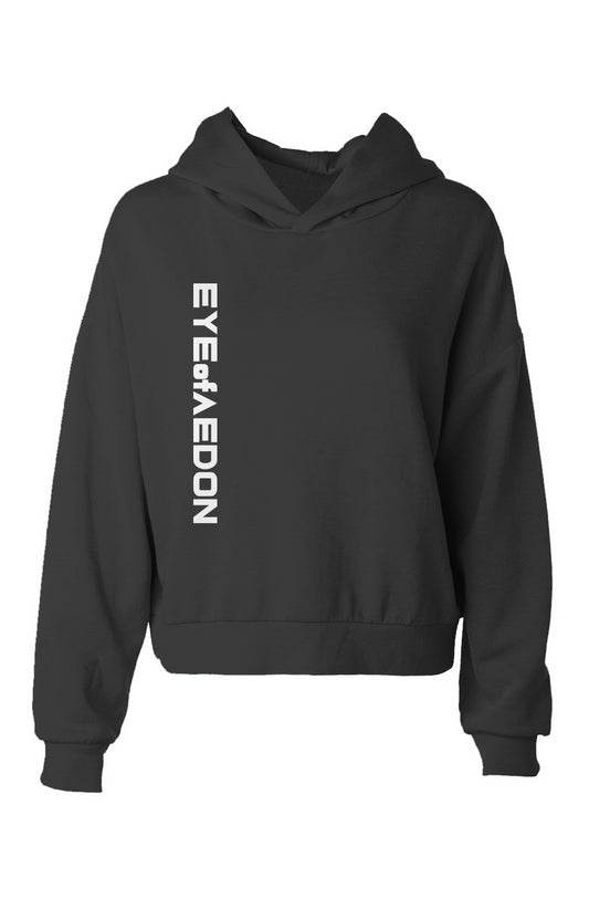 EYEofAEDON VERTIC HIP HEIGHT HOODIE (BLACK)