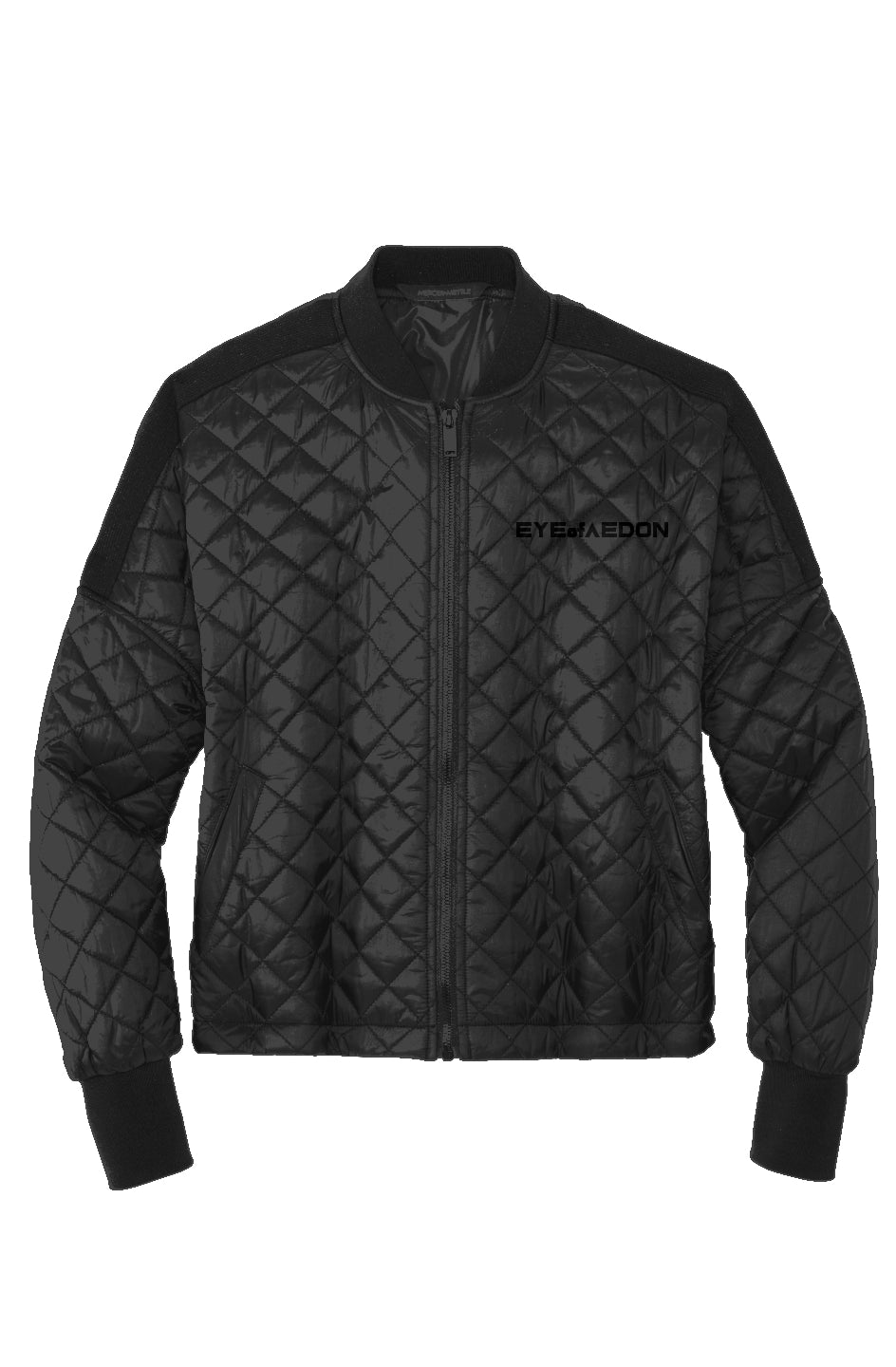 EYEofAEDON QUILTED JACKET (DEEP BLACK)