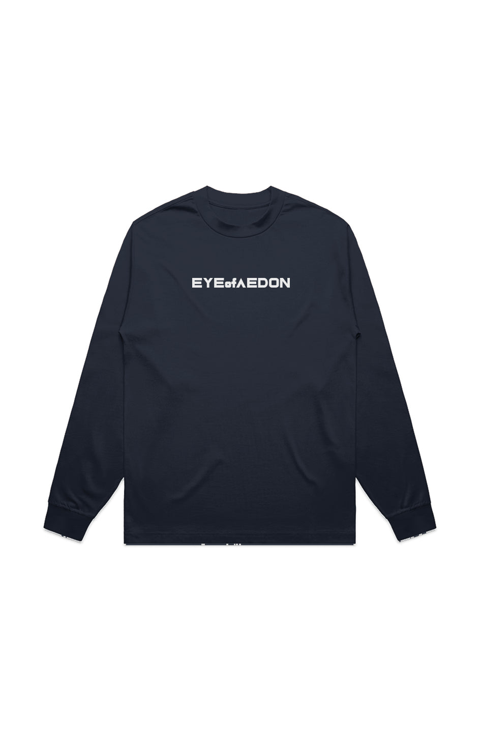 EYEofAEDON LONG SLEEVE TEE (MIDNIGHT BLUE)