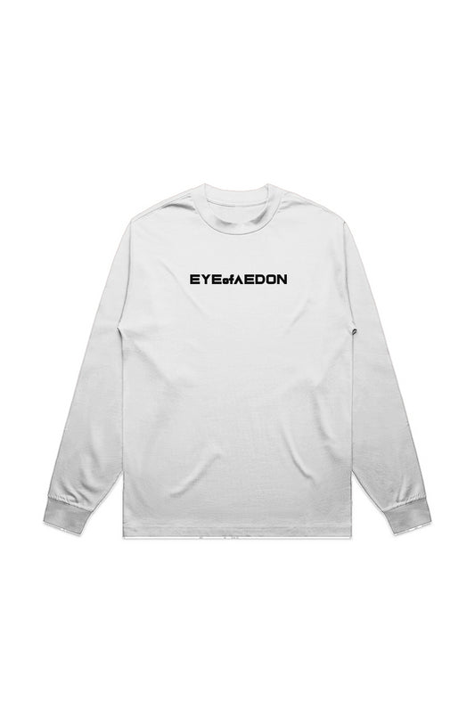 EYEofAEDON LONG SLEEVE TEE (WHITE)