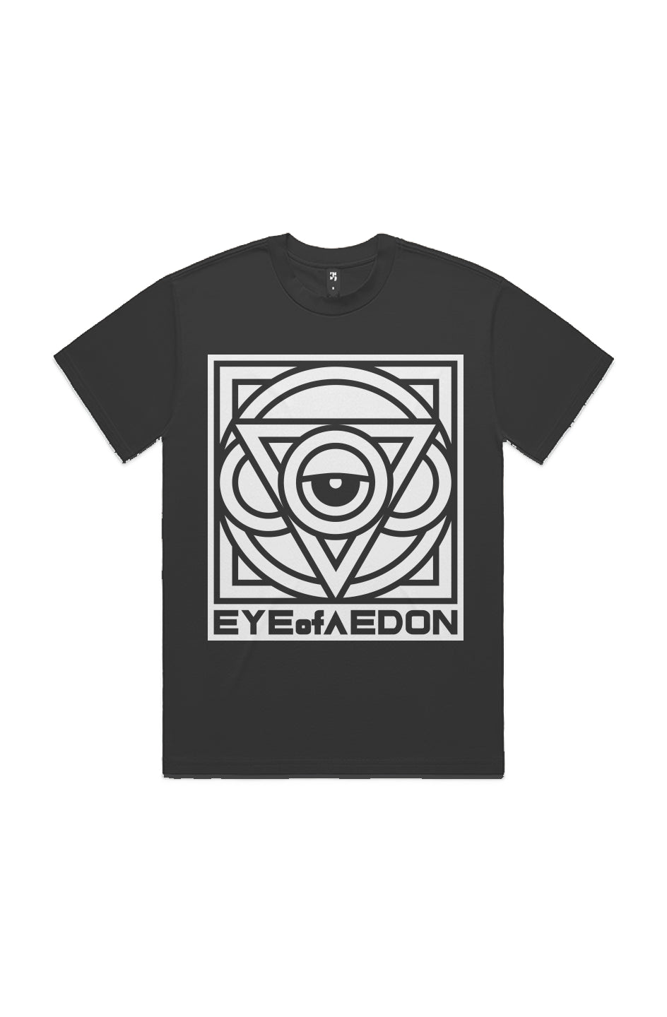 THIRD EYE MIRRORED TEE (BLACK)