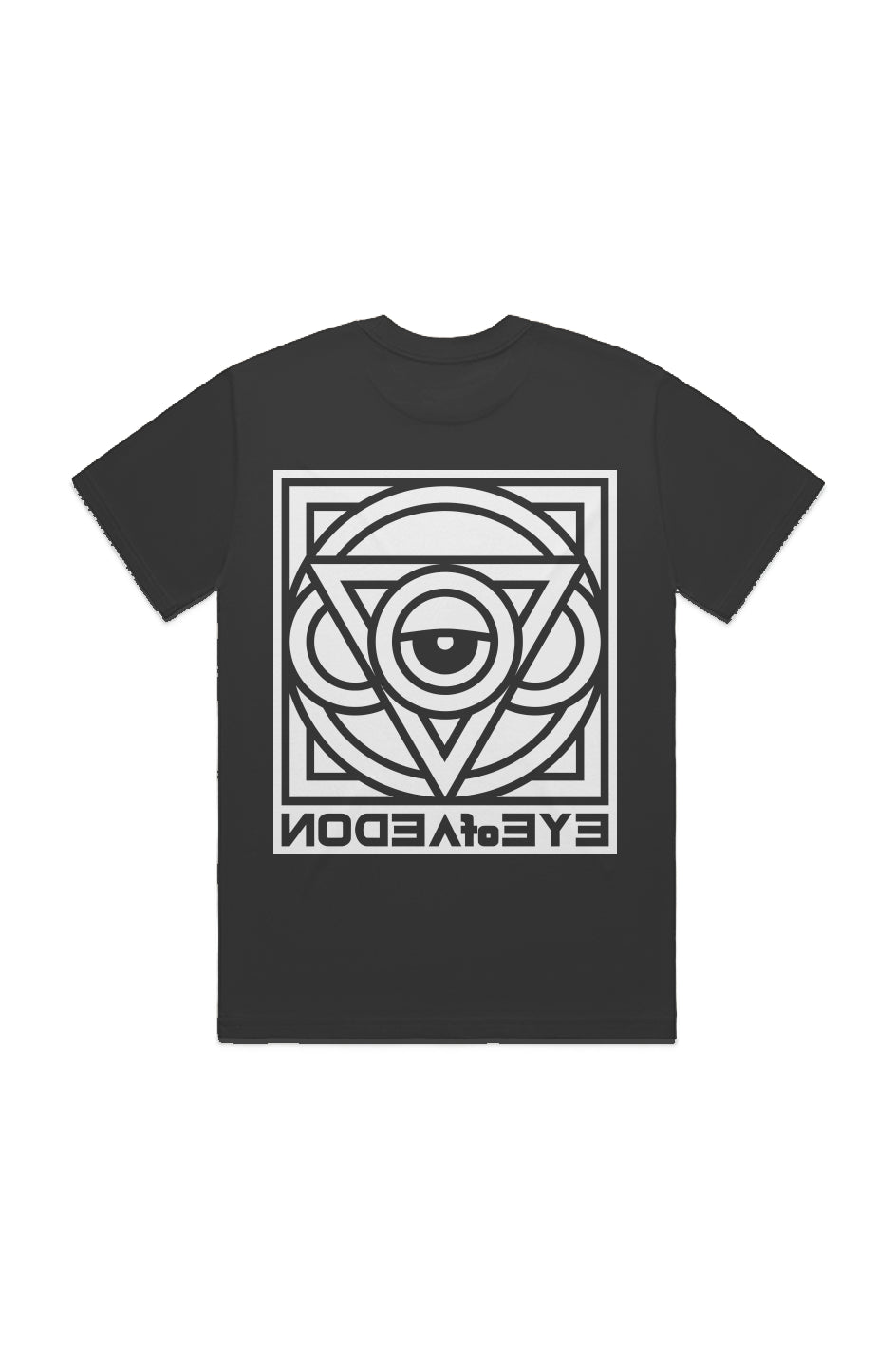 THIRD EYE MIRRORED TEE (BLACK)