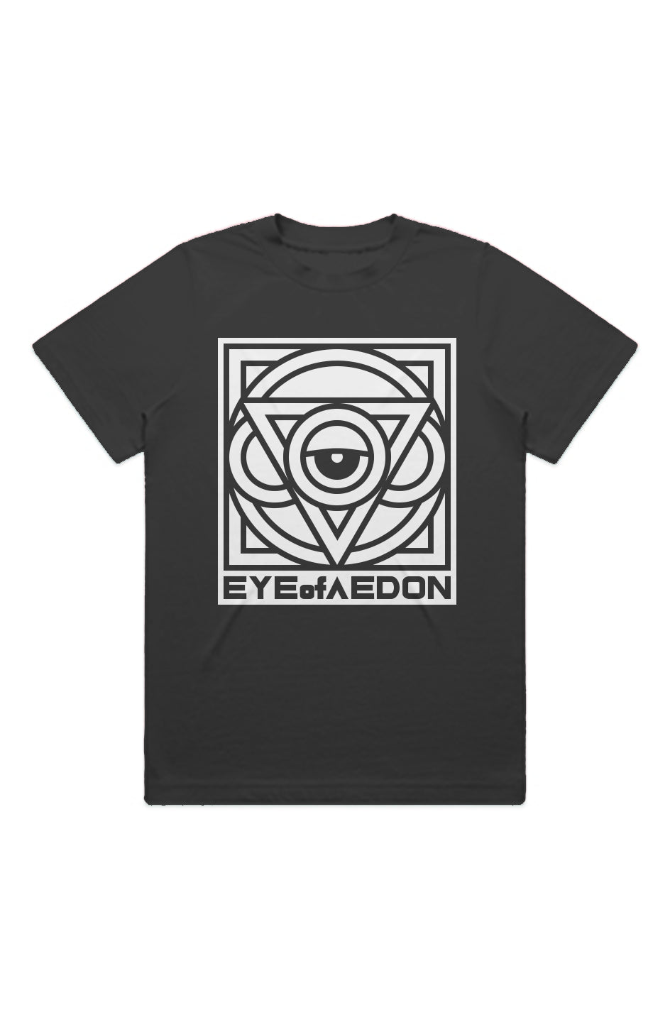 THIRD EYE MIRRORED TEE (BLACK)