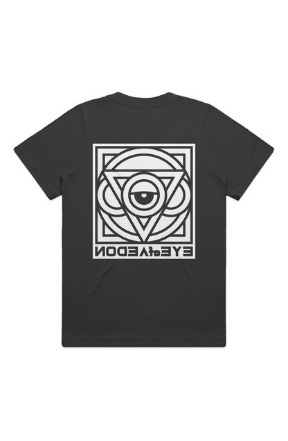 THIRD EYE MIRRORED TEE (BLACK)