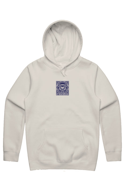 THIRD EYE HOODIE (ECRU/NAVY)