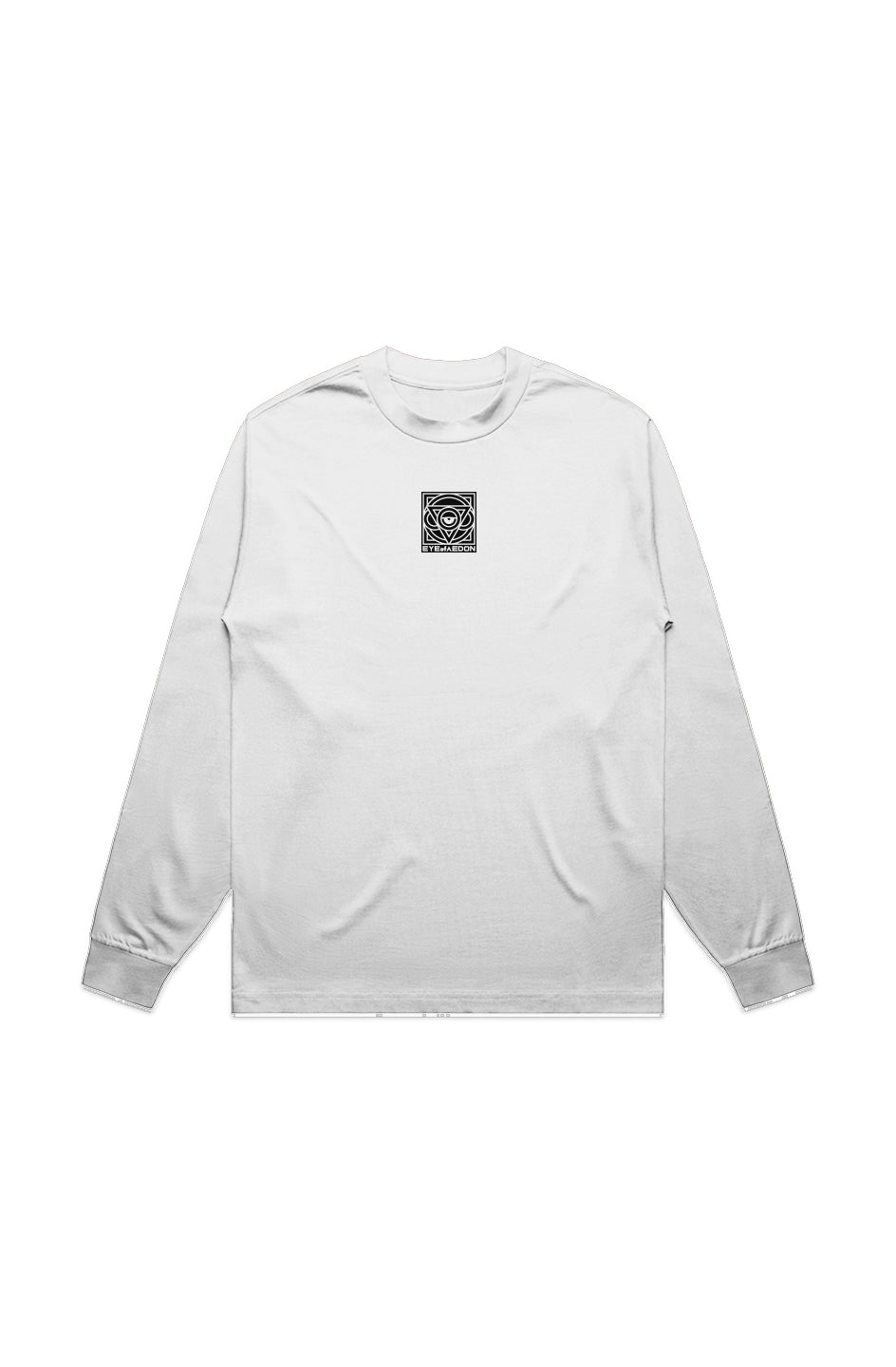 THIRD EYE LONG SLEEVE TEE (WHITE/BLACK)