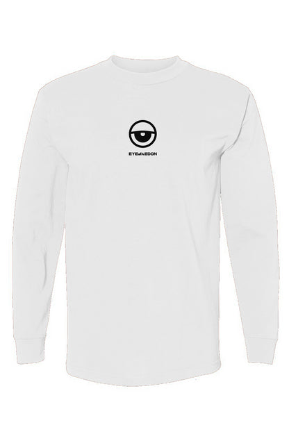 EYEofAEDON EYE LONG SLEEVE TEE (WHITE/BLACK)