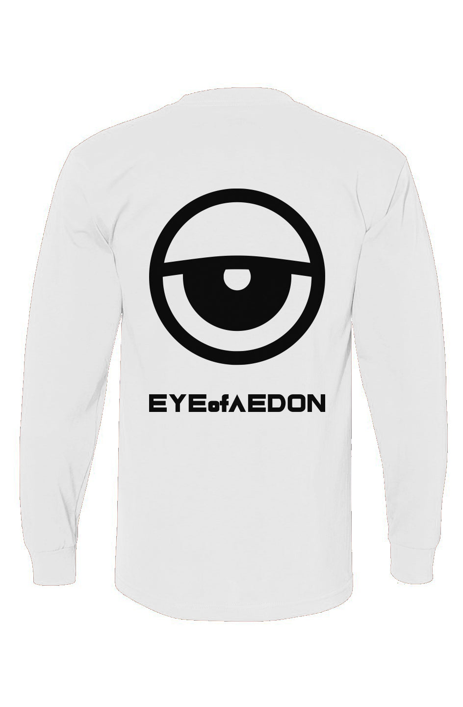 EYEofAEDON EYE LONG SLEEVE TEE (WHITE/BLACK)