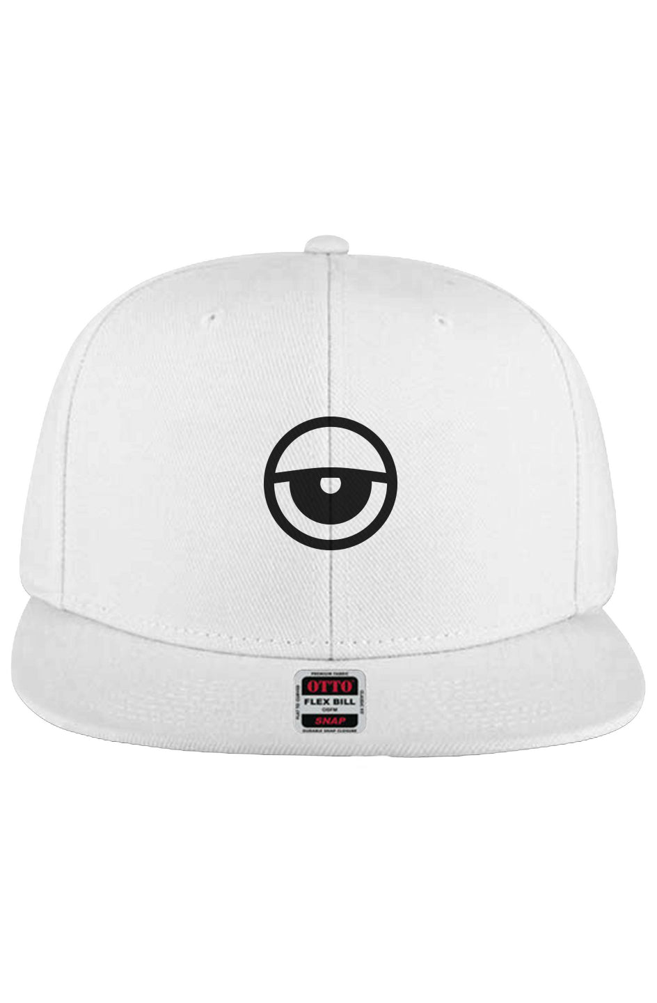 EYEofAEDON EYE CAP (WHITE/BLACK)